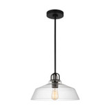 Visual Comfort Studio - DJP1121MBK - One Light Pendant - Payton - Midnight Black