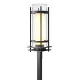 Hubbardton Forge - 345897-SKT-80-ZS0684 - One Light Outdoor Post Mount - Torch - Coastal Black