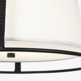 Visual Comfort Studio - DJF1002MBK - Two Light Flush Mount - Cortes - Midnight Black