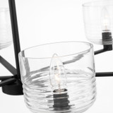 Visual Comfort Studio - DJC1216MBK - Six Light Chandelier - Lochdale - Midnight Black