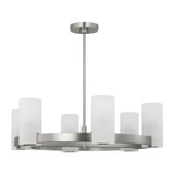 Visual Comfort Studio - DJC1166BS - Six Light Chandelier - Rhode - Brushed Steel