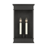Visual Comfort Studio - CO1472TXB - Two Light Outdoor Wall Sconce - Cupertino - Textured Black