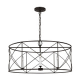 Visual Comfort Studio - CC1624AI - Four Light Chandelier - Beatrix - Aged Iron