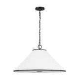 Visual Comfort Studio - AP1283AI - Three Light Pendant - Aldric - Aged Iron