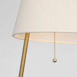 Visual Comfort Studio - AET1171BBSWL1 - One Light Floor Lamp - Gustav - Burnished Brass