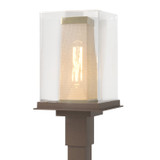 Hubbardton Forge - 344850-SKT-75-70-ZM0084 - One Light Outdoor Post Mount - Polaris - Coastal Bronze