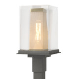 Hubbardton Forge - 344850-SKT-20-70-ZM0084 - One Light Outdoor Post Mount - Polaris - Coastal Natural Iron