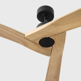 Visual Comfort Fan - 3ALMSM52MBKNH - 52"Ceiling Fan - Alma Smart 52 - Midnight Black