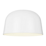 Visual Comfort Modern - 700FMFND15W-LED930-277 - LED Flush Mount - Foundry - Matte White