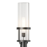 Hubbardton Forge - 342025-SKT-80-ZM0745 - One Light Outdoor Post Mount - Alcove - Coastal Black