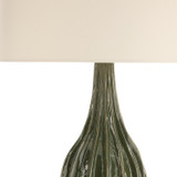 Arteriors - PTE16-934 - One Light Table Lamp - Nyla - Dark Green Reactive