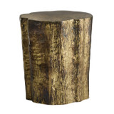 Arteriors - FEI34 - End Table - Minerva - Distressed Antique Brass