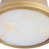 Arteriors - DFC23 - LED Flush Mount - Louisa - Antique Brass