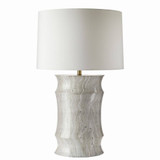 Arteriors - PTS13-SH037 - One Light Table Lamp - Destin - Moon Storm/Antique Brass/Off-White/Off-White