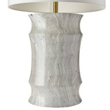 Arteriors - PTS13-SH037 - One Light Table Lamp - Destin - Moon Storm/Antique Brass/Off-White/Off-White