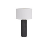 Arteriors - PTS07-610 - Table Lamp - Zaya - Ebony, Corn Husk