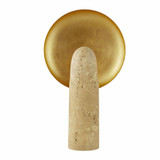 Arteriors - PTC42 - One Light Table Lamp - Eclipse - Sand/Antique Brass