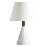 Arteriors - PTC38-SH039 - One Light Table Lamp - Everly - White/Graphite/Heritage Brass/Ivory
