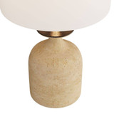 Arteriors - PTC15-SH027 - Table Lamp - Bridgeport - Sand, Faux Travertine