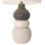 Arteriors - PTC13-SH024 - Table Lamp - Basilio - Ivory Crackle. Ceramic