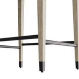 Arteriors - FSI10 - Counter Stool - Burdock - Ebony Leather