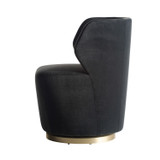 Arteriors - FRU08 - Chair - Poppy - Midnight Grey