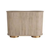 Arteriors - FNS03 - Cabinet - Tilton - Chateau Smoke Oak/Vintage Brass