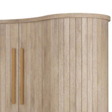 Arteriors - FNS03 - Cabinet - Tilton - Chateau Smoke Oak/Vintage Brass