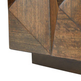 Arteriors - FCS01 - Cocktail Table - Umbra - Brindle Eucalyptus Veneer/Ebony Oak