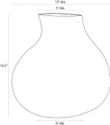 Arteriors - AVE13 - Vase - Irelia - Ice Reactive