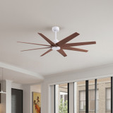 Matthews Fan Company - AN-MWH-WN-64 - 64"Ceiling Fan - Ariella - Matte White