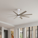 Matthews Fan Company - AN-MWH-GA-64 - 64"Ceiling Fan - Ariella - Matte White