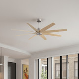 Matthews Fan Company - AN-BN-LM-64 - 64"Ceiling Fan - Ariella - Brushed Nickel