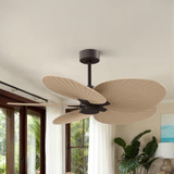 Matthews Fan Company - AKTP-TB-LM - 48"Ceiling Fan - Alessandra TROPICAL - Textured Bronze