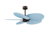 Matthews Fan Company - AKTP-TB-BL - 48"Ceiling Fan - Alessandra TROPICAL - Textured Bronze