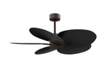 Matthews Fan Company - AKTP-TB-BK - 48"Ceiling Fan - Alessandra TROPICAL - Textured Bronze
