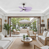 Matthews Fan Company - AKTPLK-TB-LI - 48"Ceiling Fan - Alessandra TROPICAL - LK - Textured Bronze