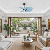 Matthews Fan Company - AKTPLK-TB-BL - 48"Ceiling Fan - Alessandra TROPICAL - LK - Textured Bronze