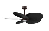 Matthews Fan Company - AKTPLK-TB-BK - 48"Ceiling Fan - Alessandra TROPICAL - LK - Textured Bronze