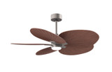 Matthews Fan Company - AKTPLK-BN-WN - 48"Ceiling Fan - Alessandra TROPICAL - LK - Brushed Nickel