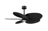 Matthews Fan Company - AKTPLK-BK-BK - 48"Ceiling Fan - Alessandra TROPICAL - LK - Matte Black