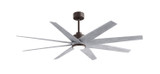 Matthews Fan Company - ANLK-TB-BW-64 - 64"Ceiling Fan - Ariella-LK - Textured Bronze