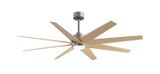 Matthews Fan Company - ANLK-BN-LM-64 - 64"Ceiling Fan - Ariella-LK - Brushed Nickel