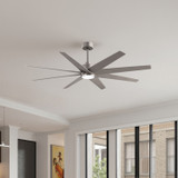 Matthews Fan Company - ANLK-BN-BN-64 - 64"Ceiling Fan - Ariella-LK - Brushed Nickel