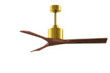 Matthews Fan Company - NK-BRBR-WA-52 - 52"Ceiling Fan - Nan - Brushed Brass