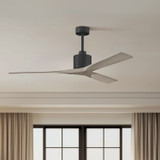Matthews Fan Company - NK-BK-GA-60 - 60"Ceiling Fan - Nan - Matte Black