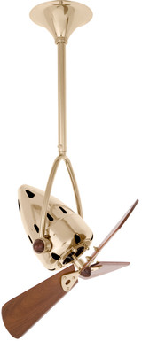 Matthews Fan Company - JD-PB-WD - 16"Ceiling Fan - Jarold Direcional - Polished Brass