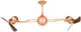 Matthews Fan Company - IV-BRCP-WD - 53"Ceiling Fan - Italo Ventania - Brushed Copper