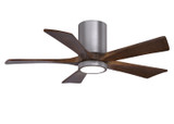 Matthews Fan Company - IR5HLK-BP-WA-42 - 42"Ceiling Fan - Irene-5HLK - Brushed Pewter
