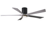 Matthews Fan Company - IR5HLK-BK-BW-60 - 60"Ceiling Fan - Irene-5HLK - Matte Black